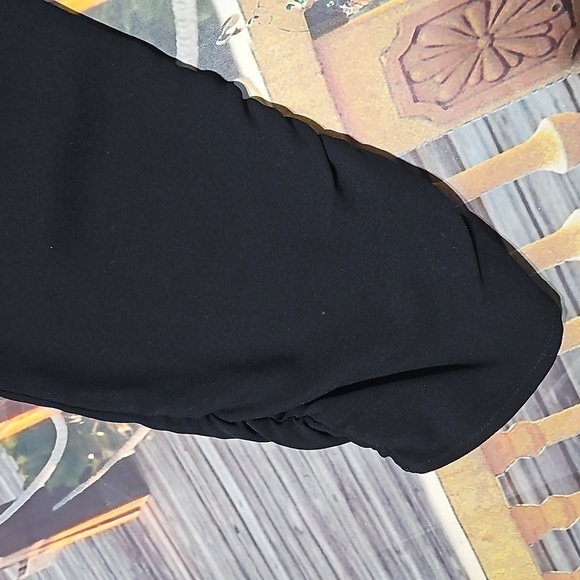 Parker Black High Waisted Crop Pants Size 4 - Picture 6 of 8